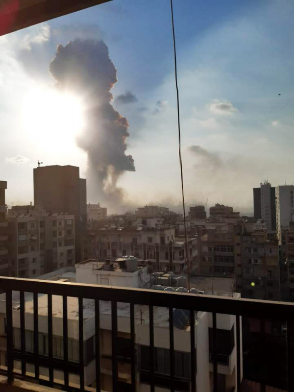 레바논 대형 폭발 참사