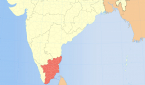 인도 타밀나두 지도