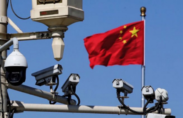 중국에 설치된 CCTV