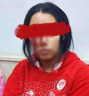 피격당한 이집트 소녀 마리얀.