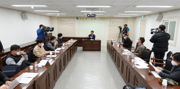 KWMA가 22일 기자회견을 열고 2021년 한국선교 10대 뉴스를 발표했다.