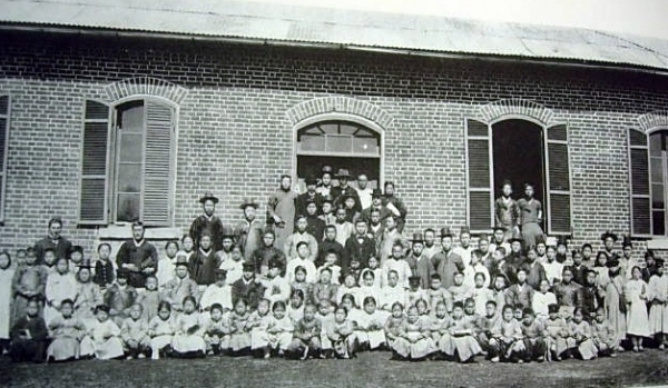 배재학당 학생들(1889년)