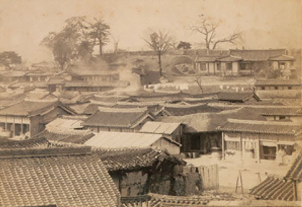 아펜젤러가 자리 잡은 1899년 서울 정동 일대