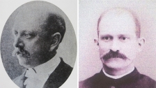 왼쪽부터 배재학당 교사진으로 활동한 조지 히버 존스(1867~1919), 윌리암 스크랜톤(1855~1922)