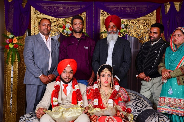 인도 결혼식 사진