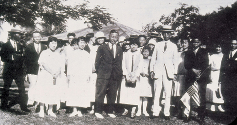 1926년 봄 이승만의 초청으로 하와이 호놀룰루를 방문한 서재필