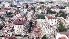 지난 6일 발생한 대지진으로 폐허가 된 튀르키예 마을