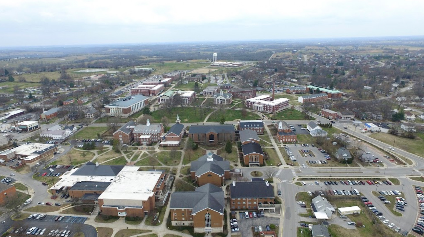 미국 캔터키주 윌모어에 있는 애즈베리대학 전경