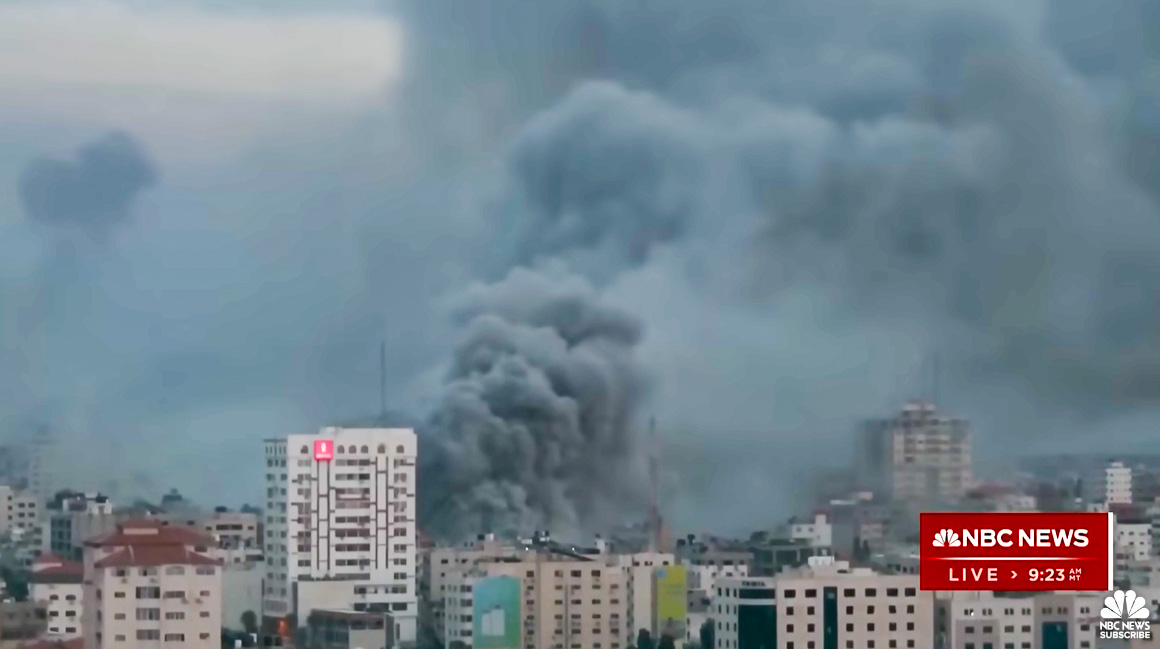 이스라엘과 하마스의 교전이 사흘째 이어지면서 사상자가 6천 명을 넘어섰다.