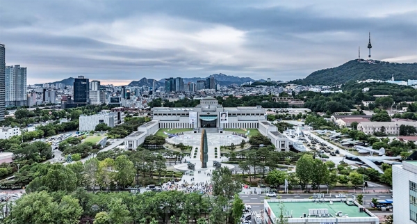 서울 용산 전쟁기념관 전경
