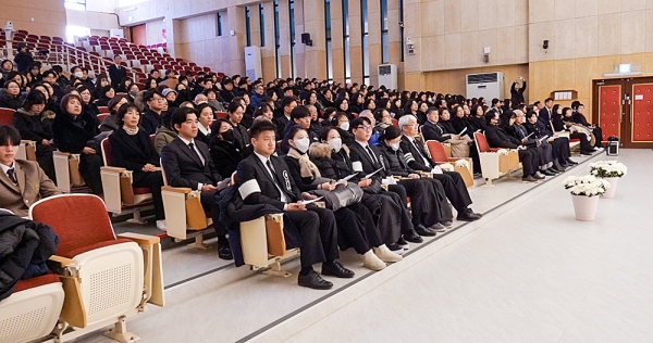 학교법인 송곡학원 설립자 故 이인해 권사 영결식