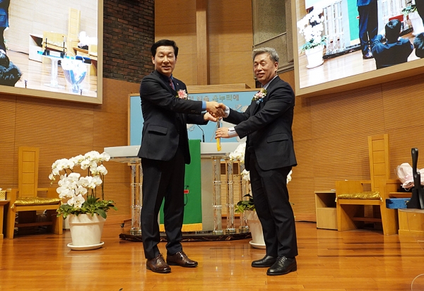 제27회기 한국기독교군선교사협의회 대표회장 이·취임식