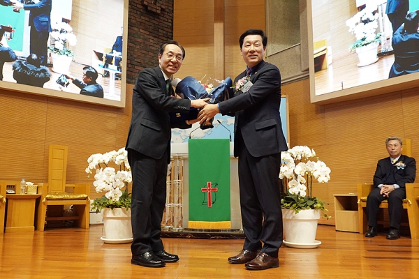 제27회기 한국기독교군선교사협의회 대표회장 이·취임식