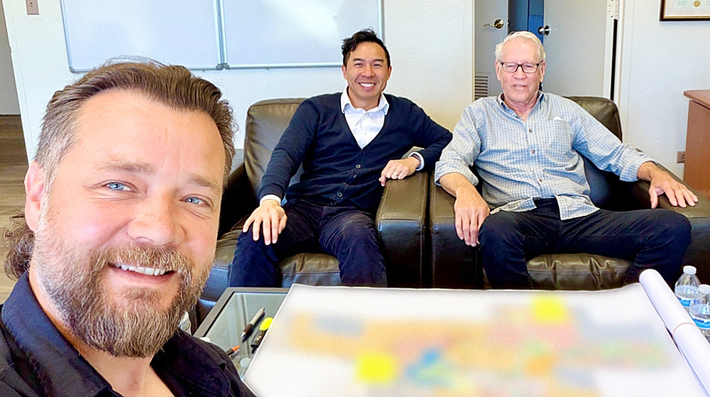 올리벳대학교(장재형목사 설립) 리버사이트 마스터 플래닝 팀, 수석 건축가와 캠퍼스 토지 사용 계획 논의